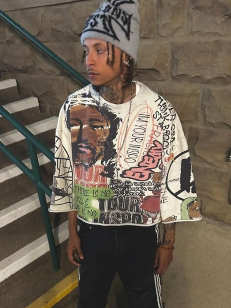 Mens Linen Shirt Long Sleeve - Y2K T Shirt Mid Long Sleeve