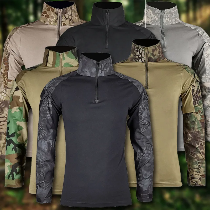 S-4XL Outdoor G2 Camouflage US - огляд і ціна Tactical Military Shirt Cargo