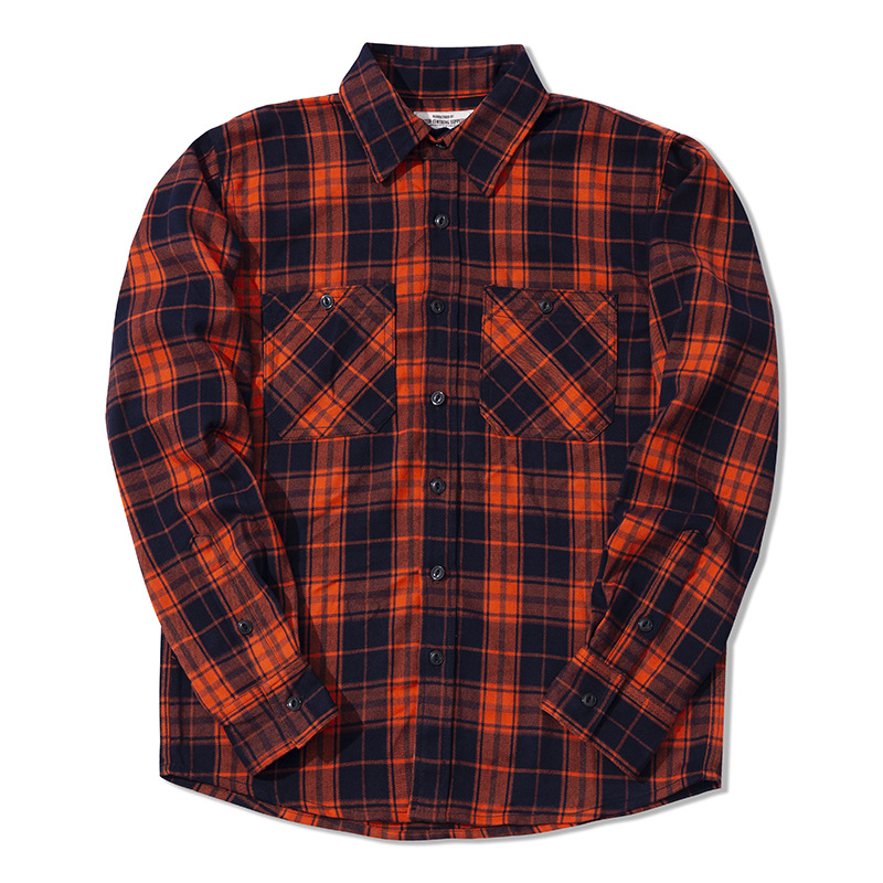 Autumn Winter Fashion Men's Cl - огляд і ціна Flannel Plaid Shirt Heavy Weight
