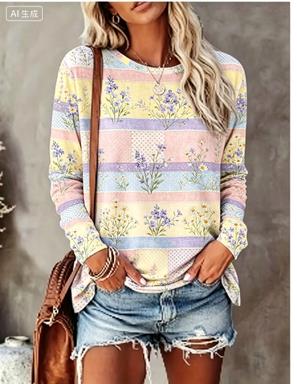 Women Long Sleeve T‑Shirt Past - огляд і ціна T-Shirts