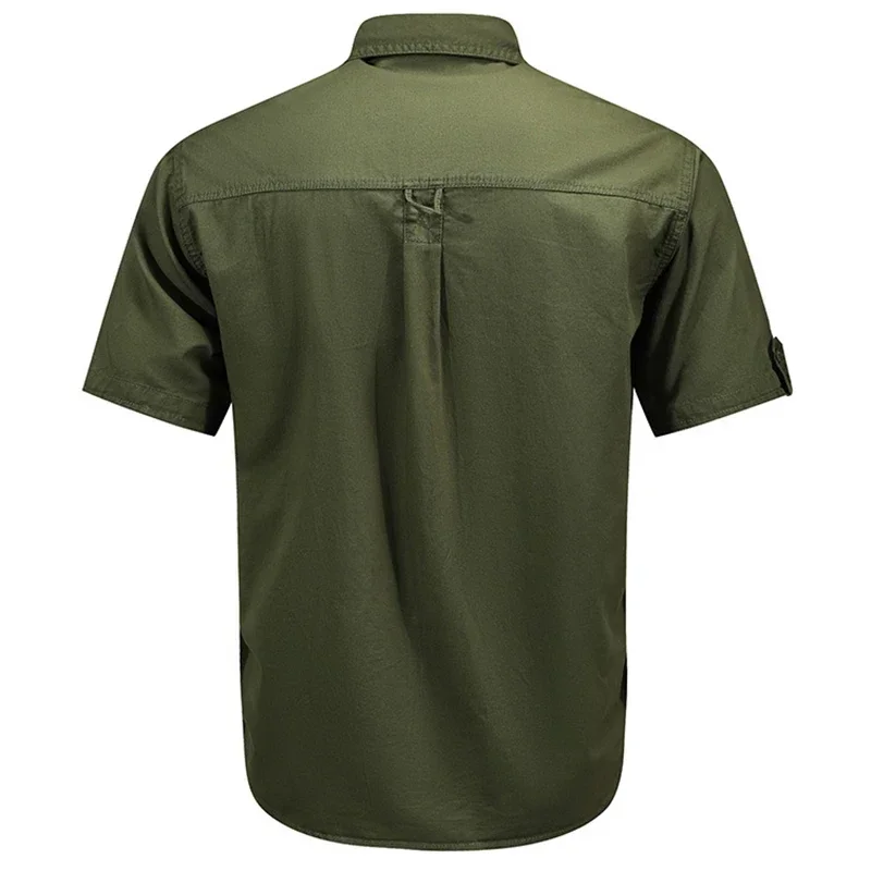 Men's Tactical Short-sleeved S - огляд і ціна Tactical Military Shirt Cargo