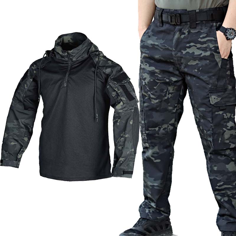 Tactical Military Uniform Set  - огляд і ціна Tactical Military Shirt Cargo