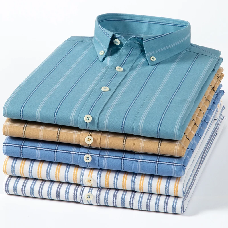 2023 New Pure Cotton Oxford Me - огляд і ціна Oxford Cotton Casual Shirt Business